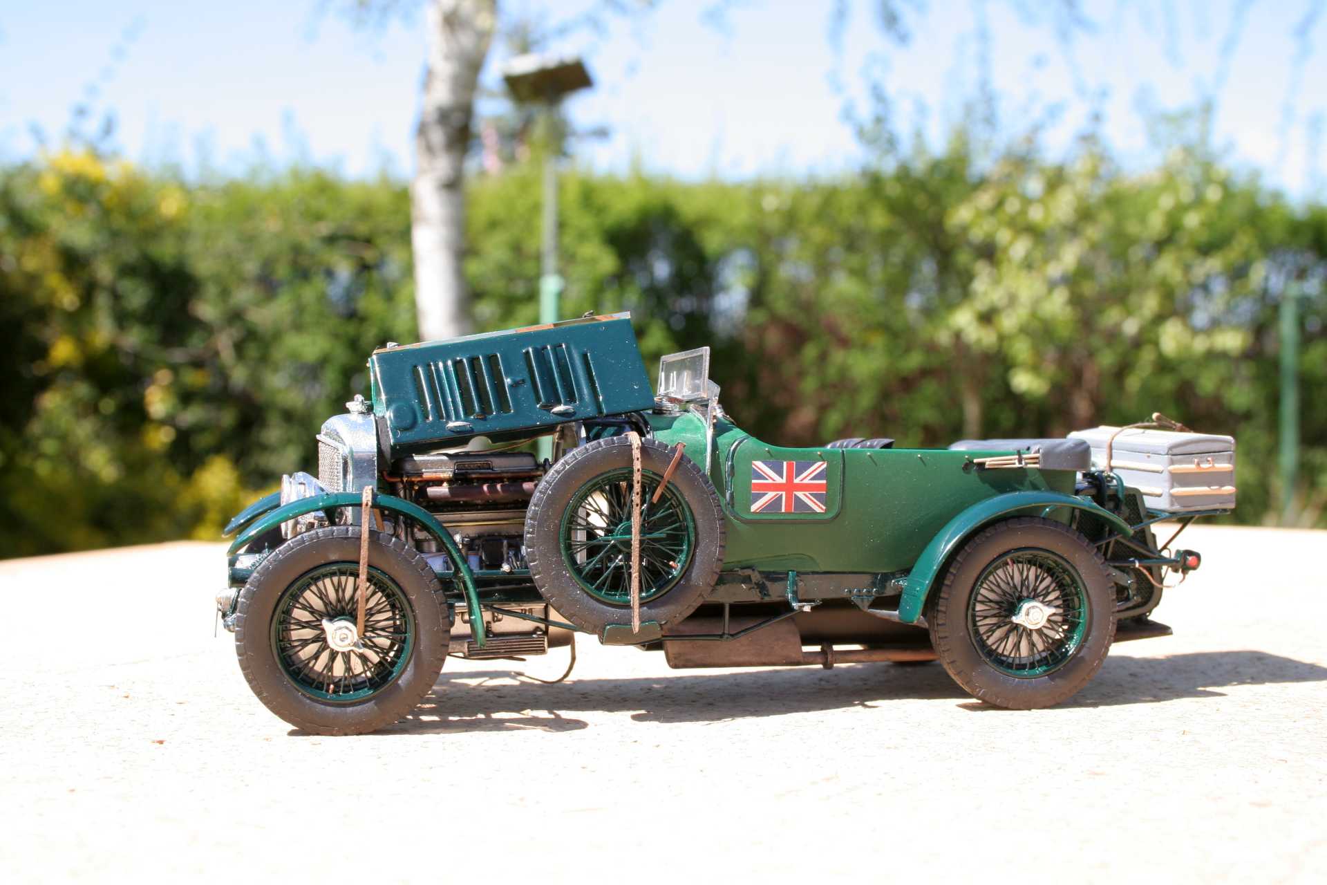 Maquette Voiture Bentley 4.5 L Blower Heller - Échelle 1/24, Modèle à Monter Et Peindre
