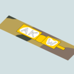 Malujemy oznakowanie aerografem. Oczywiście w rzeczywistości trzeba dodatkowo osłonić model wokół masek, żeby nie powstał odkurz.